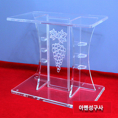 아크릴화분대-01  500mm x300mm x400mm